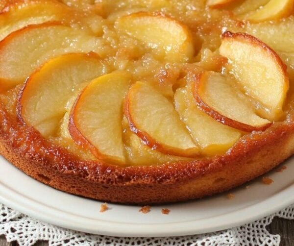 Gâteau renversé aux pommes